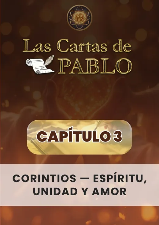 Portada del capítulo 3: Corintios — Espíritu, Unidad y Amor